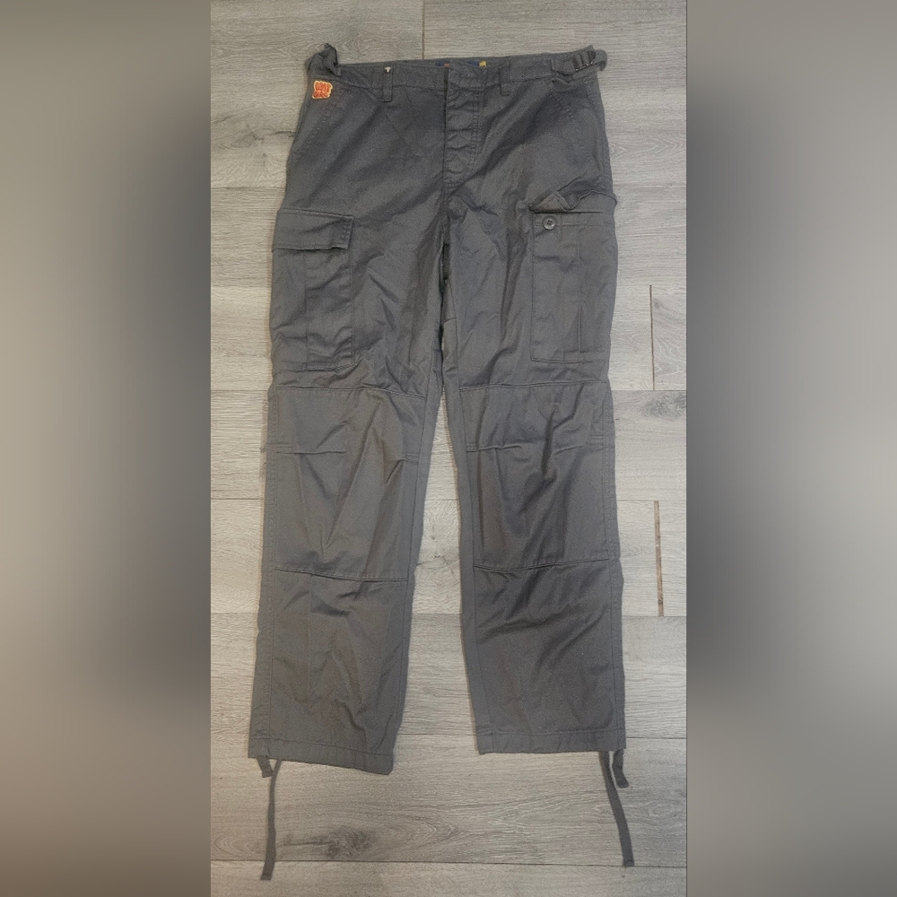 Empyre Gray Cargo Pants Relaxed Fit
